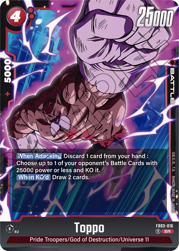 Imagen del mazo Jiren Orgullo del Universo 11
