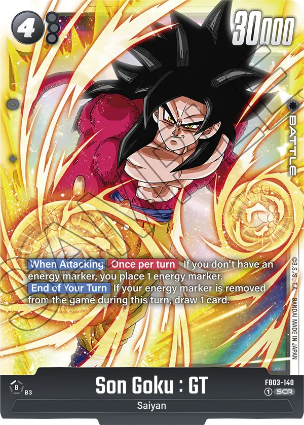 Imagen del mazo Bardock Último Escuadrón