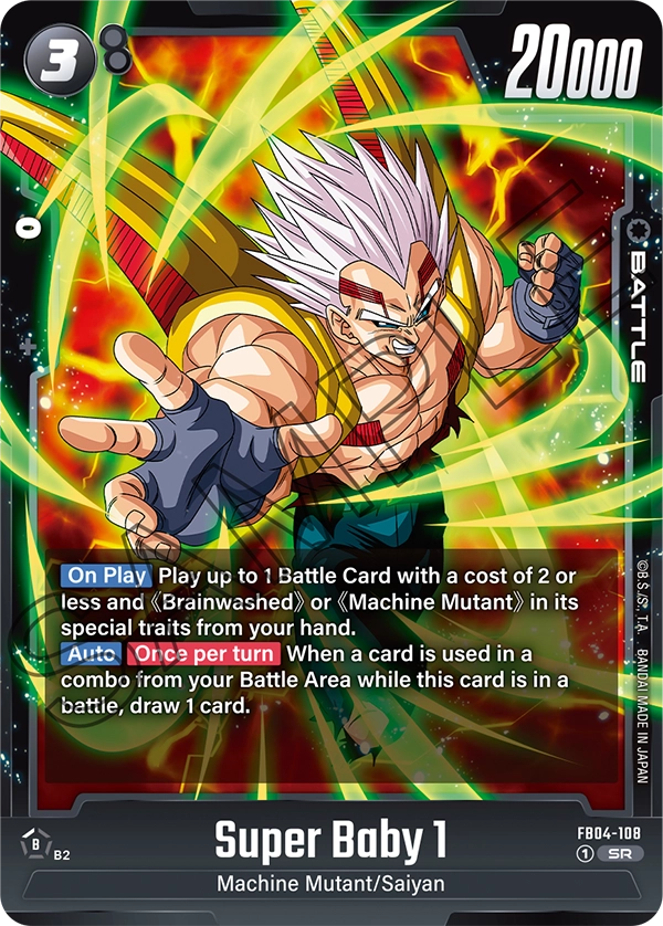 Imagen del mazo Baby Vegeta Rebelión Tsufur