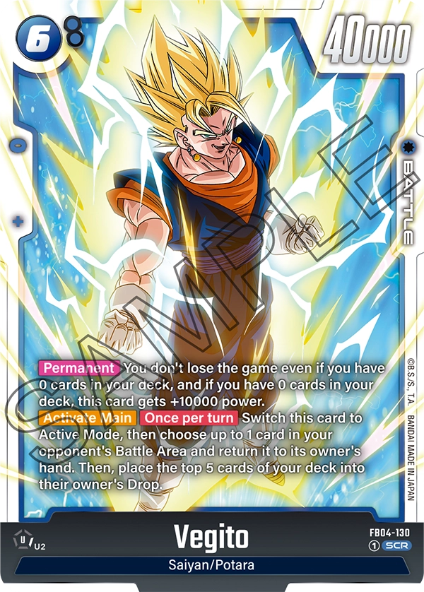 Imagen del mazo Vegito Mundo Salvado