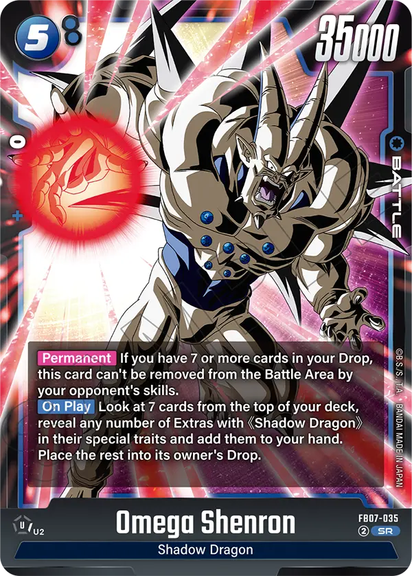Imagen del mazo Syn Shenron Energía Negativa