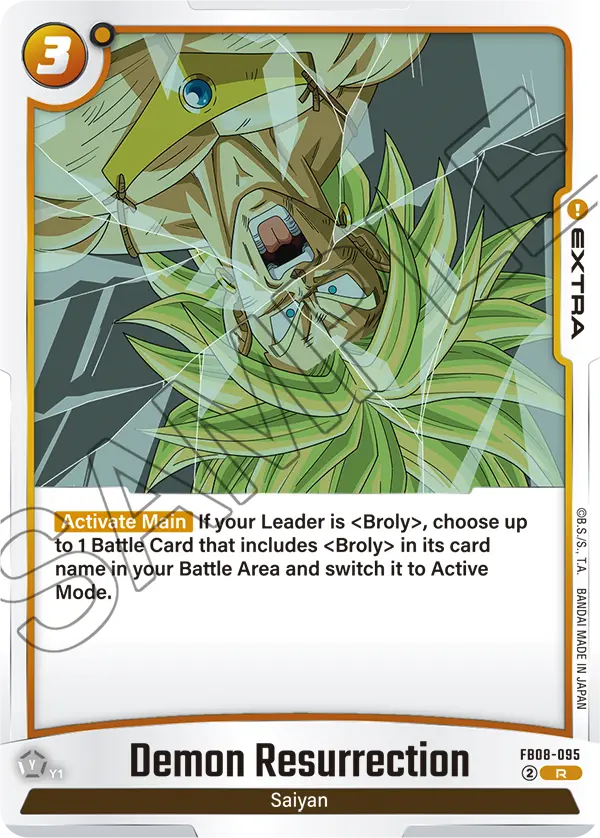 Imagen del mazo Broly Cerco de Vampa