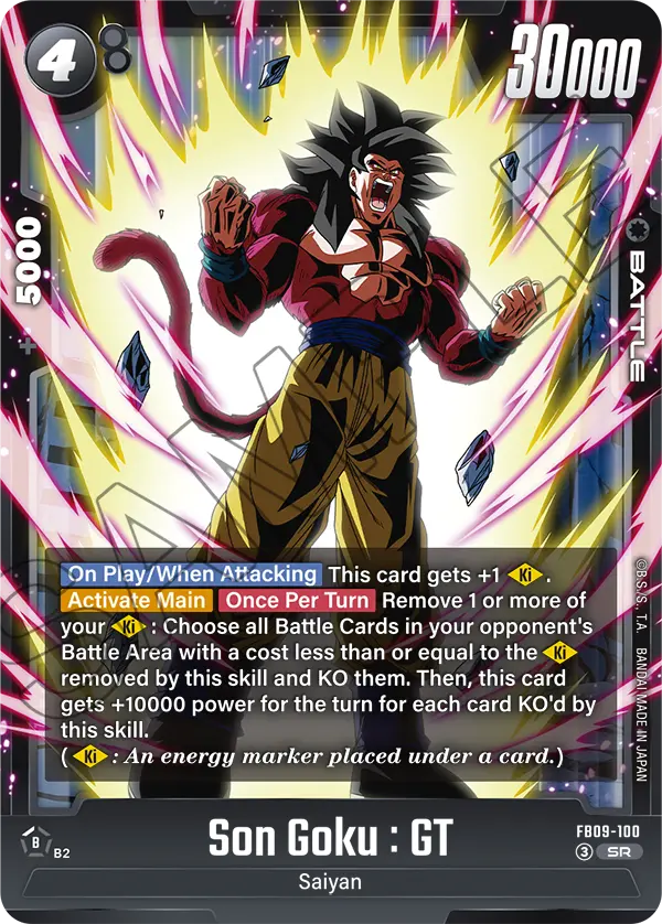 Imagen del mazo Son Goku Marea de Ki
