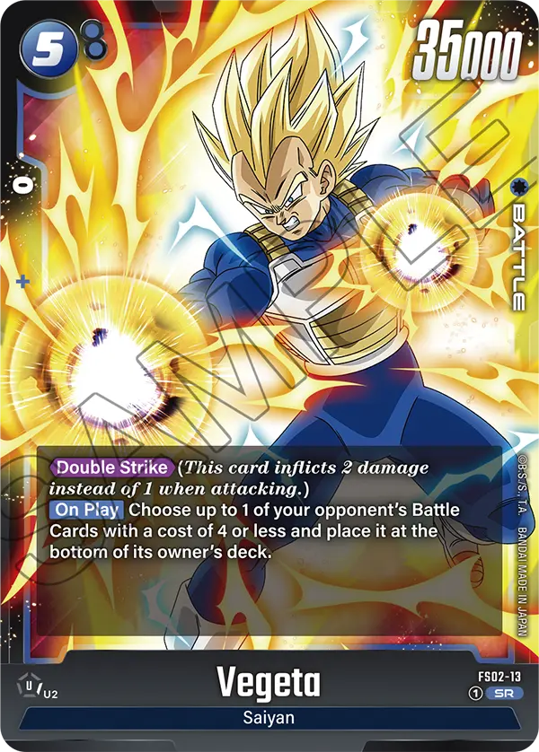 Imagen del mazo Vegeta Presión de 35.000