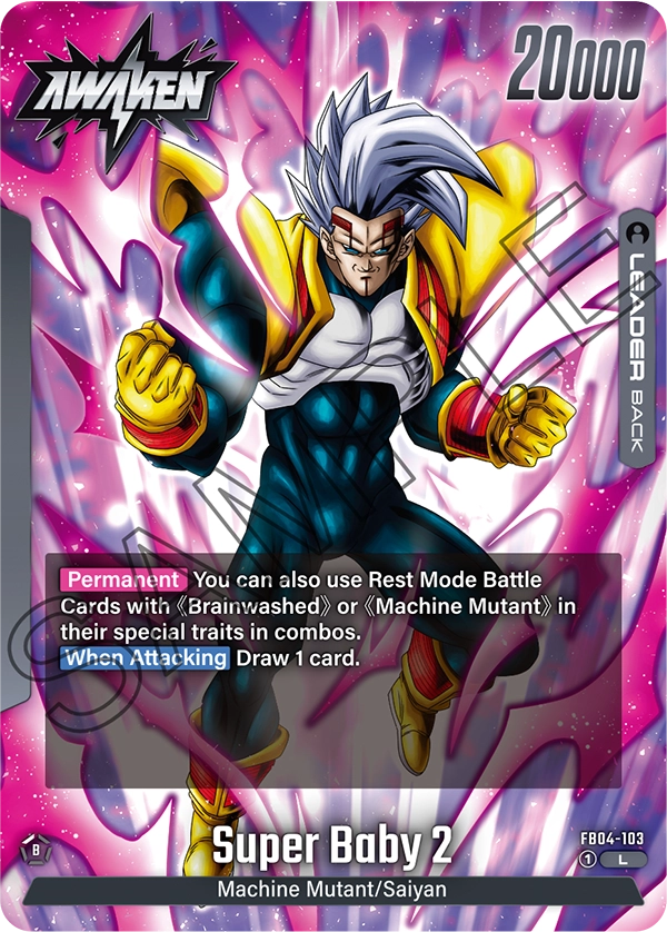 Super Baby 2 FB04-103, cara Awaken del líder negro