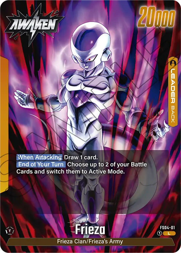Frieza FS04-01, cara Awaken del líder amarillo