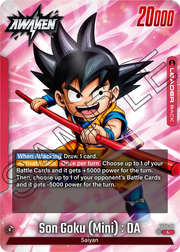 Son Goku (Mini) : DA FS06-01, cara Awaken del líder rojo