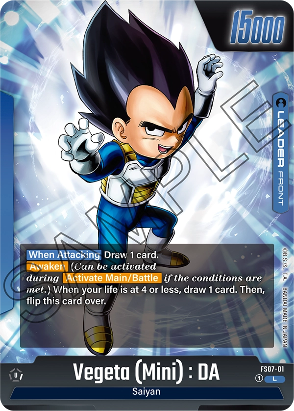 Líder Vegeta Mini Control de Coste