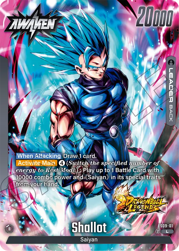 Shallot FS09-01, cara Awaken del líder negro