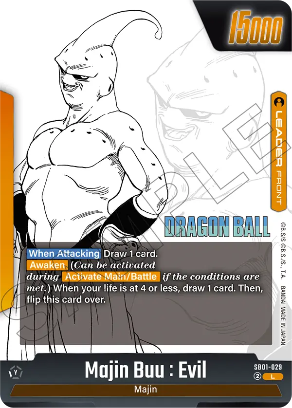 Líder Majin Buu Prisión de Caramelo